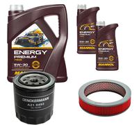 DENCKERMANN Controllo Set Energy Premium 5W-30 7L Per Nissan Pick-Up 2.4 4WD
