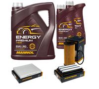 DENCKERMANN Controllo set Energy Premium 5W-30 7L per Nissan Qashqai II