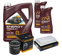 DENCKERMANN Controllo Set Energy Premium 5W-30 7L Per Opel Agila (B) 1.2 1.0