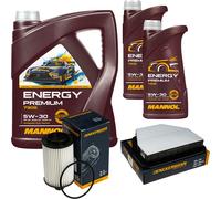 DENCKERMANN Controllo Set Energy Premium 5W-30 7L Per Opel Antara 2.2 CDTi