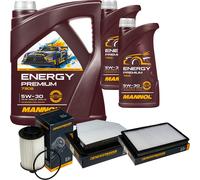 DENCKERMANN Controllo Set Energy Premium 5W-30 7L Per Opel Antara 2.2 CDTi