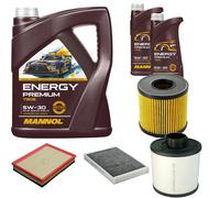 DENCKERMANN Controllo Set Energy Premium 5W-30 7L Per Opel Astra H 1.3 CDTi