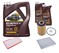 DENCKERMANN Controllo Set Energy Premium 5W-30 7L Per Opel Insignia B Caravan
