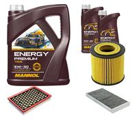 DENCKERMANN Controllo Set Energy Premium 5W-30 7L Per Opel Vectra C Caravan