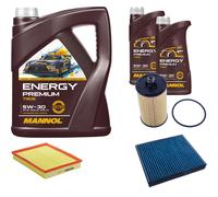 DENCKERMANN Controllo Set Energy Premium 5W-30 7L Per Opel Zafira B 1.8