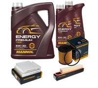 Denckermann Controllo Set Energy Premium 5W-30 7L per Peugeot 2008 I 1.6 Vti