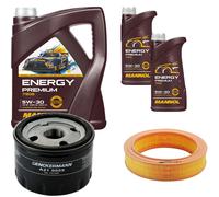 DENCKERMANN Controllo Set Energy Premium 5W-30 7L Per Renault Clio I 1.4 1.2