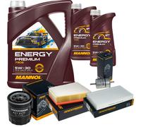 DENCKERMANN Controllo Set Energy Premium 5W-30 7L Per Renault Fluence 2.0 16V