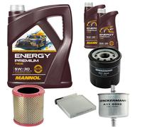 DENCKERMANN Controllo Set Energy Premium 5W-30 7L Per Renault Twingo II 1.2