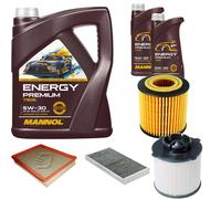 DENCKERMANN Controllo Set Energy Premium 5W-30 7L Per Saab 9-3 Cabriolet 1.9