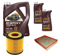 DENCKERMANN Controllo Set Energy Premium 5W-30 7L Per Saab 9-3 Cabriolet 1.9