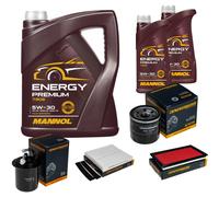 DENCKERMANN Controllo Set Energy Premium 5W-30 7L Per Subaru Forester 2.0 AWD