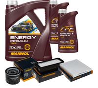 DENCKERMANN Controllo Set Energy Premium 5W-30 7L Per Suzuki Celerio 1.0