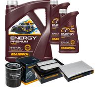 DENCKERMANN Controllo Set Energy Premium 5W-30 7L Per Suzuki Grand Vitara II