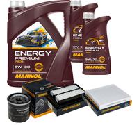 DENCKERMANN Controllo Set Energy Premium 5W-30 7L Per Suzuki SX4 S-Cross 1.0