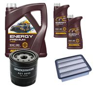 DENCKERMANN Controllo Set Energy Premium 5W-30 7L Per Toyota Land Cruiser 2.8