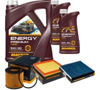 DENCKERMANN Controllo Set Energy Premium 5W-30 7L Per Toyota Prius Plus 1.8