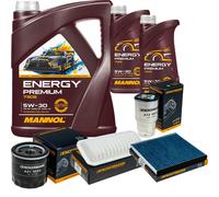 DENCKERMANN Controllo Set Energy Premium 5W-30 7L Per Toyota Yaris 1.4 D-4D