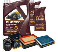 DENCKERMANN Controllo Set Energy Premium 5W-30 7L Per Toyota Yaris 1.5 Hybrid