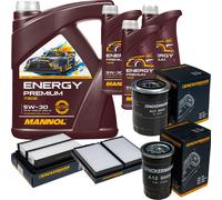 DENCKERMANN Controllo Set Energy Premium 5W-30 8L Per Hyundai H-1 Travel 2.5