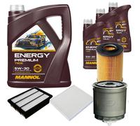 DENCKERMANN Controllo Set Energy Premium 5W-30 8L Per Hyundai Santa Fé II 2.2
