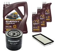 DENCKERMANN Controllo Set Energy Premium 5W-30 8L Per Jeep Cherokee 4.0I