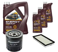 DENCKERMANN Controllo Set Energy Premium 5W-30 8L Per Jeep Cherokee 4.0I