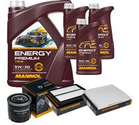 DENCKERMANN Controllo Set Energy Premium 5W-30 8L Per KIA Optima Sportswagon
