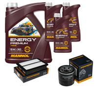DENCKERMANN Controllo Set Energy Premium 5W-30 8L Per Mazda CX-30 M Hybrid 3