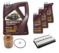 DENCKERMANN Controllo Set Energy Premium 5W-30 8L Per Mazda CX-7 2.3 MZR DISI