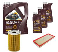 DENCKERMANN Controllo Set Energy Premium 5W-30 8L Per Mercedes-Benz A-Klasse
