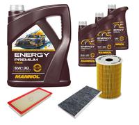 DENCKERMANN Controllo Set Energy Premium 5W-30 8L Per Mercedes-Benz A-Klasse