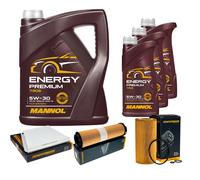DENCKERMANN Controllo Set Energy Premium 5W-30 8L Per Mercedes-Benz E-Klasse