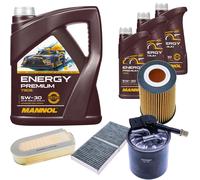 Denckermann Controllo Set Energy Premium 5W-30 8L per Mercedes-Benz SLK 250