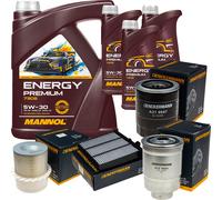 DENCKERMANN Controllo Set Energy Premium 5W-30 8L Per Mitsubishi Pajero
