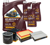 DENCKERMANN Controllo Set Energy Premium 5W-30 8L Per Nissan NP300 Navara
