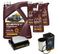 DENCKERMANN Controllo Set Energy Premium 5W-30 8L Per Opel Antara 2.2 CDTi