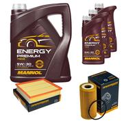 DENCKERMANN Controllo Set Energy Premium 5W-30 8L Per Opel Vivaro Kasten 2.0