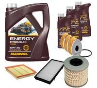 DENCKERMANN Controllo Set Energy Premium 5W-30 8L Per Opel Vivaro Kasten 2.0