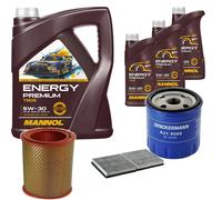 DENCKERMANN Controllo Set Energy Premium 5W-30 8L Per Renault Espace II 2.2