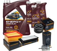 DENCKERMANN Controllo Set Energy Premium 5W-30 8L Per Renault Espace IV 2.0