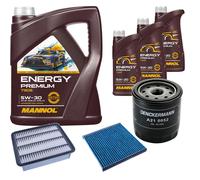 DENCKERMANN Controllo Set Energy Premium 5W-30 8L Per Toyota Land Cruiser 2.8