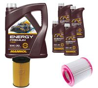 DENCKERMANN Controllo Set Energy Premium 5W-30 9L Per Audi A8 3.0 TDI Quattro