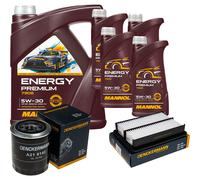 DENCKERMANN Controllo Set Energy Premium 5W-30 9L Per Hyundai H-1 Travel 2.5