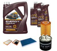 Denckermann Controllo Set Energy Premium 5W-30 9L Per Mercedes-Benz C-Class