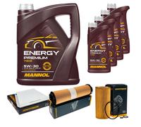 DENCKERMANN Controllo Set Energy Premium 5W-30 9L Per Mercedes-Benz E-Klasse