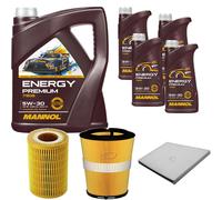 DENCKERMANN Controllo Set Energy Premium 5W-30 9L Per Mercedes-Benz E-Klasse