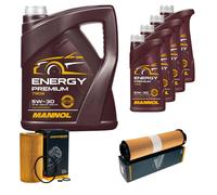 DENCKERMANN Controllo Set Energy Premium 5W-30 9L Per Mercedes-Benz E-Klasse