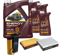 DENCKERMANN Controllo Set Energy Premium 5W-30 9L Per Mercedes-Benz E-Klasse