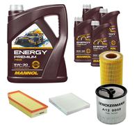 DENCKERMANN Controllo Set Energy Premium 5W-30 9L Per Mercedes-Benz G-Klasse